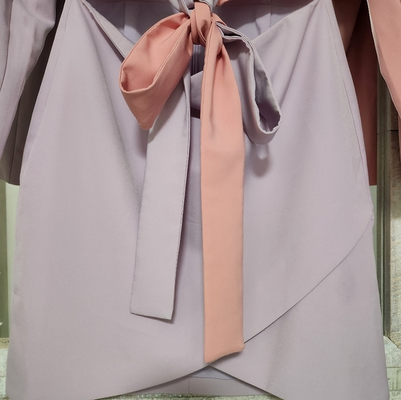 Lavish Alice Color Block Blazer Wrap Dress - Picture 15 of 16